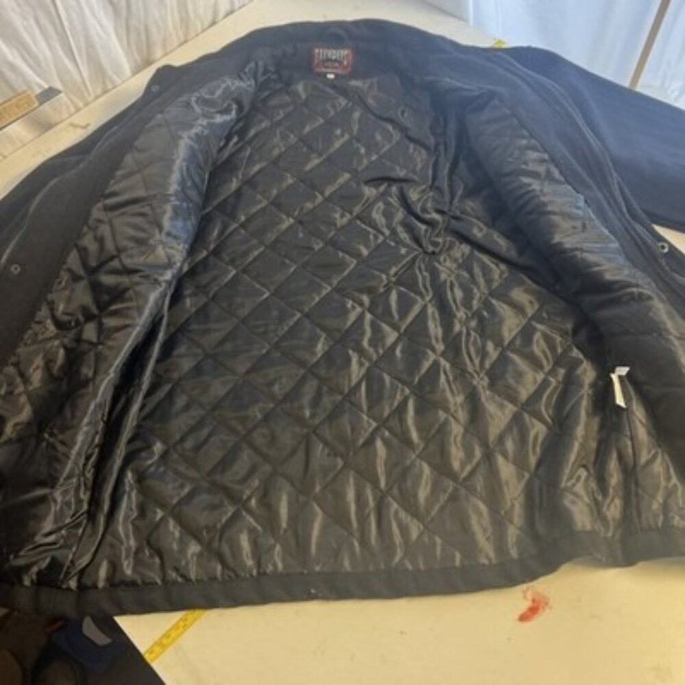 Trenders Basics Men’s Size L Wool Button Down Lin… - image 7